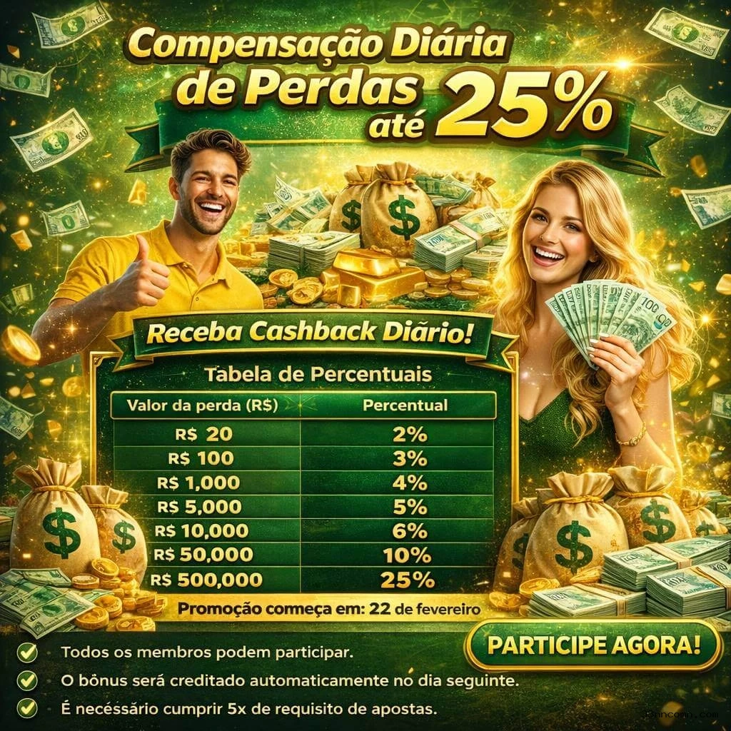 Bônus Diários 33Nn.com